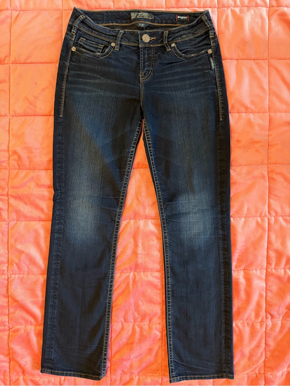 Silver Jeans Suki Mid Straight